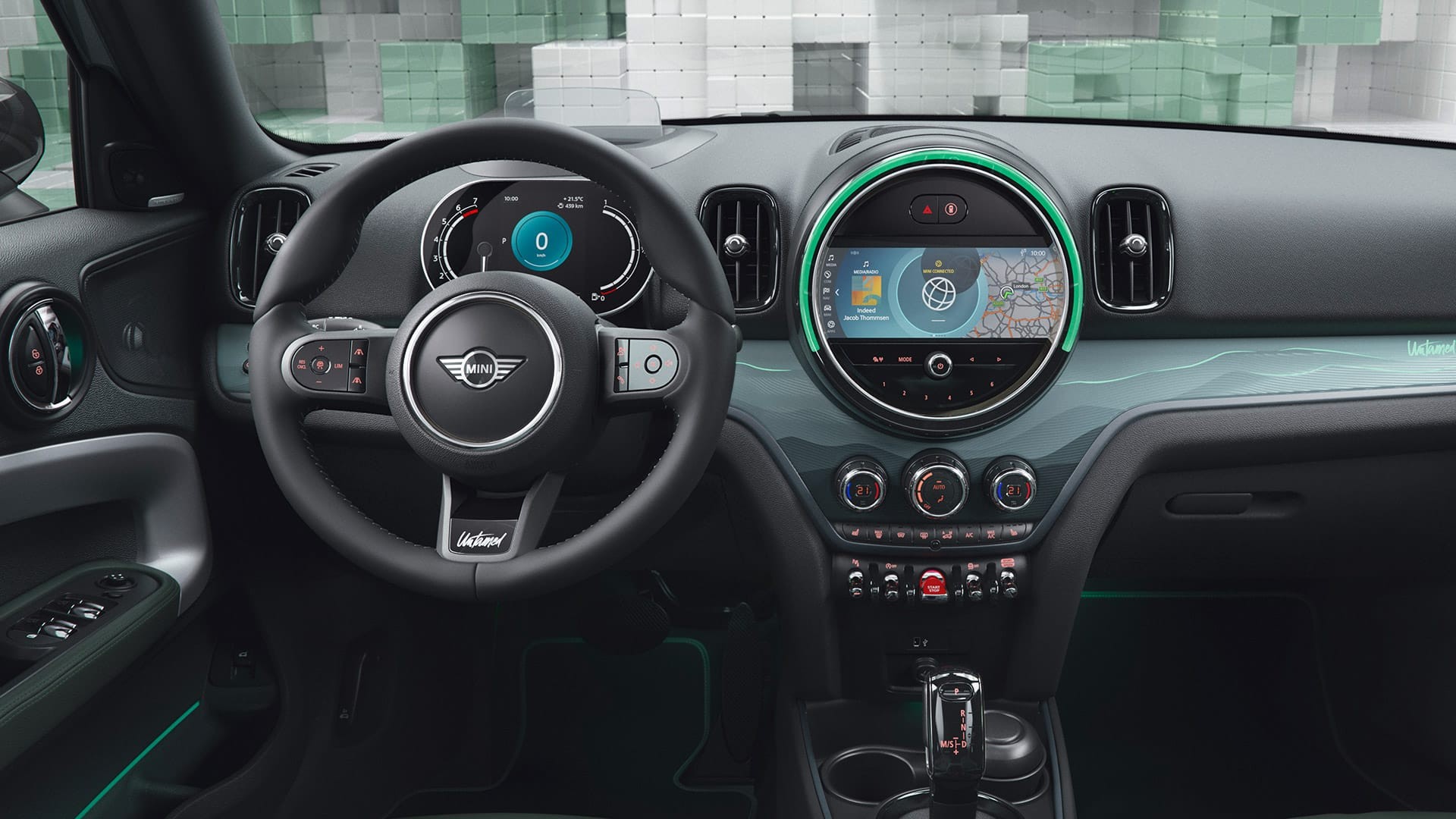 MINI Countryman – interior – superfícies interiores Untamed